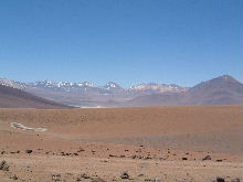 At the border to Bolivia