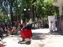 Dancing the cueca in San Felipe