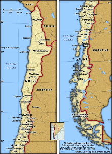 Map of Chile