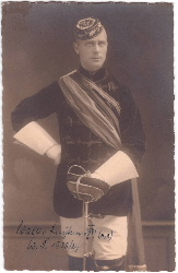 Walter as "Bursche" in the corporation "Agronomia"