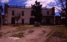 Das Hauptgebude der Hacienda San Francisco de Paula